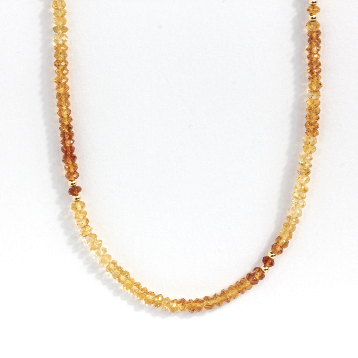 AAA Citrine Choker Necklace